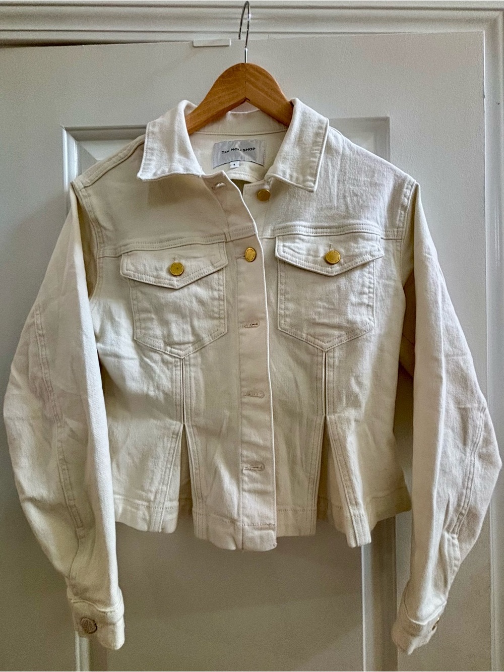 Noli Ship Bethanie Denim Jacket ivory sz. S